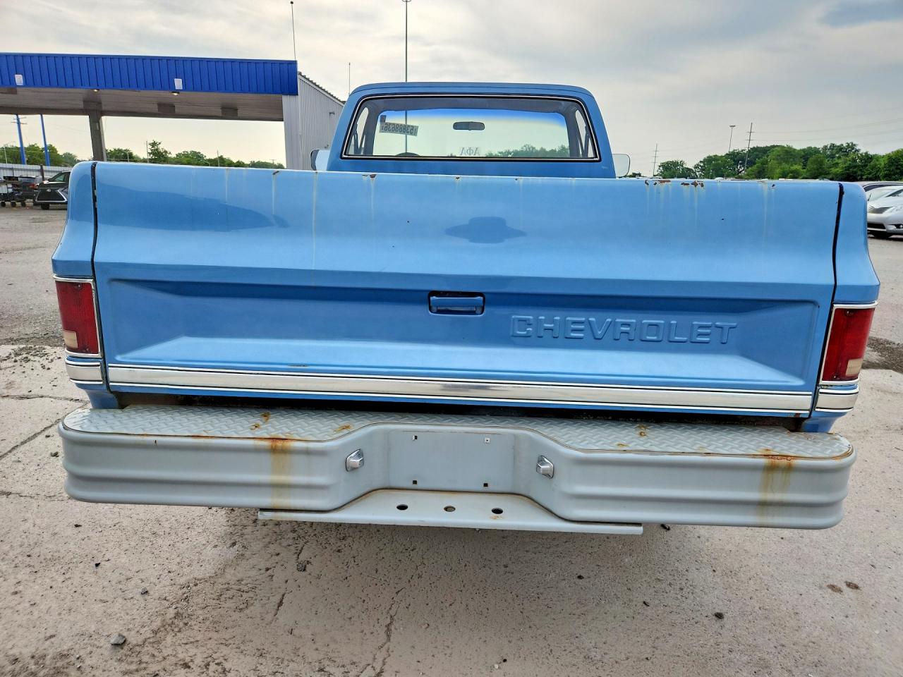 1986 Chevrolet K10 Бирюзовый vin: 1GCEK14H4GJ183929