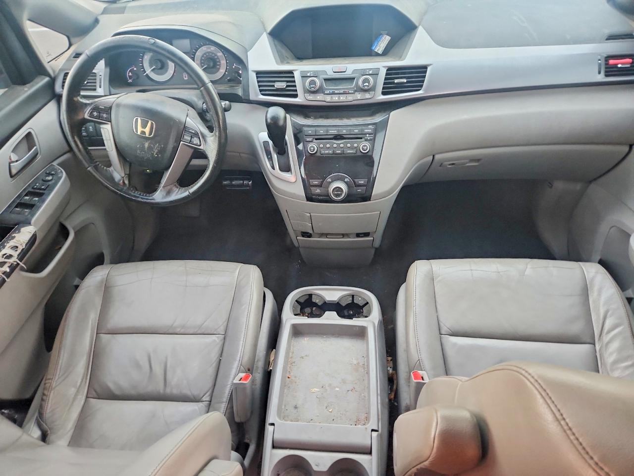 2012 Honda Odyssey Exl Gray vin: 5FNRL5H6XCB061530