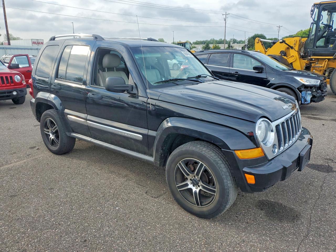 2007 Jeep Liberty Limited Black vin: 1J4GL58K67W515773