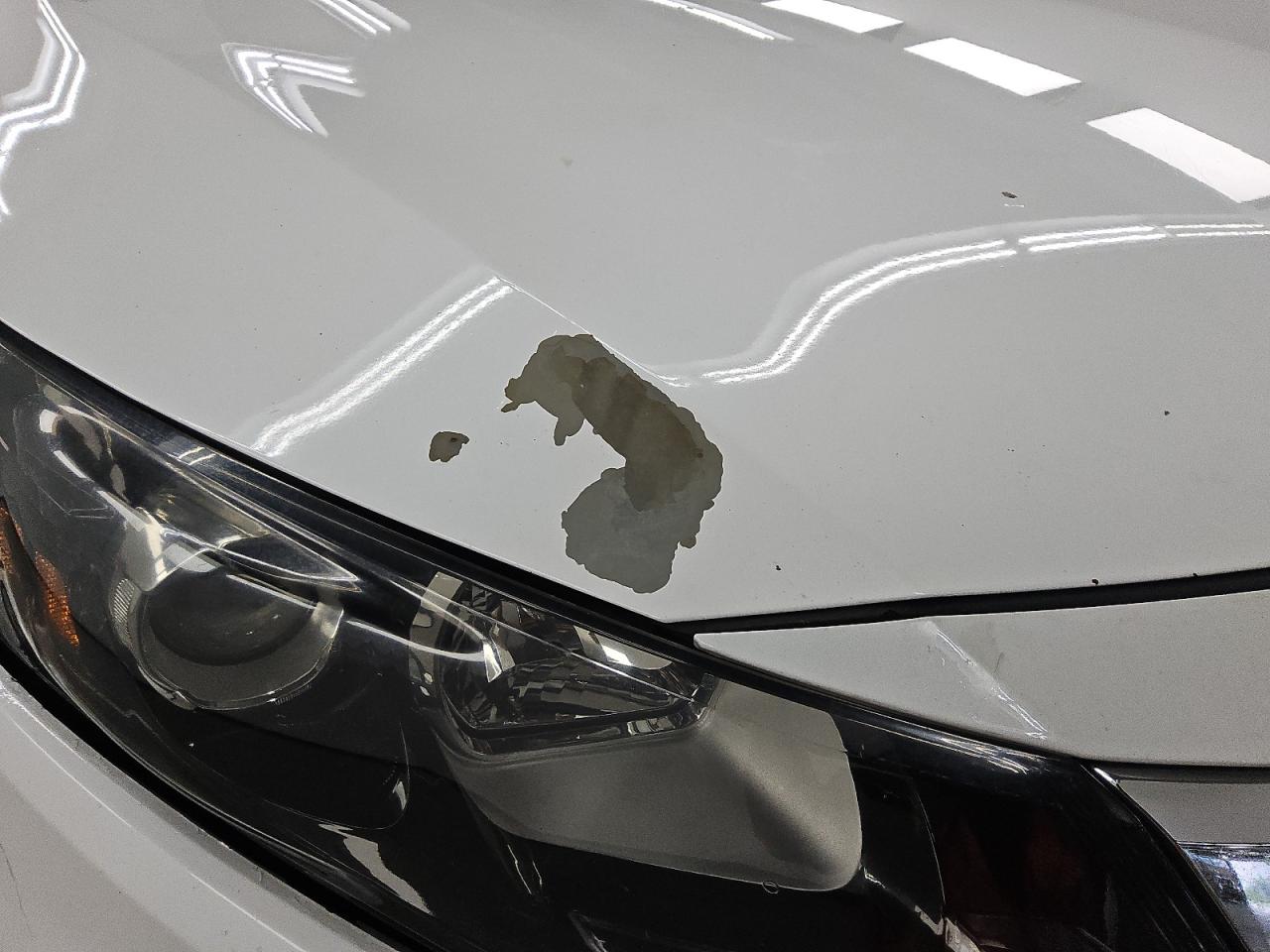 2012 Kia Optima Ex White vin: 5XXGN4A78CG007994 Damage: Hood, Peeling, > 12 Inches
