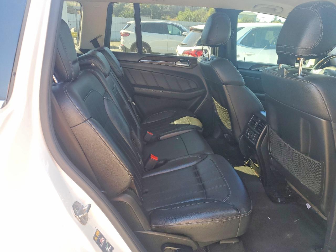 2015 Mercedes-benz Gl 450 4matic White vin: 4JGDF6EE8FA475689