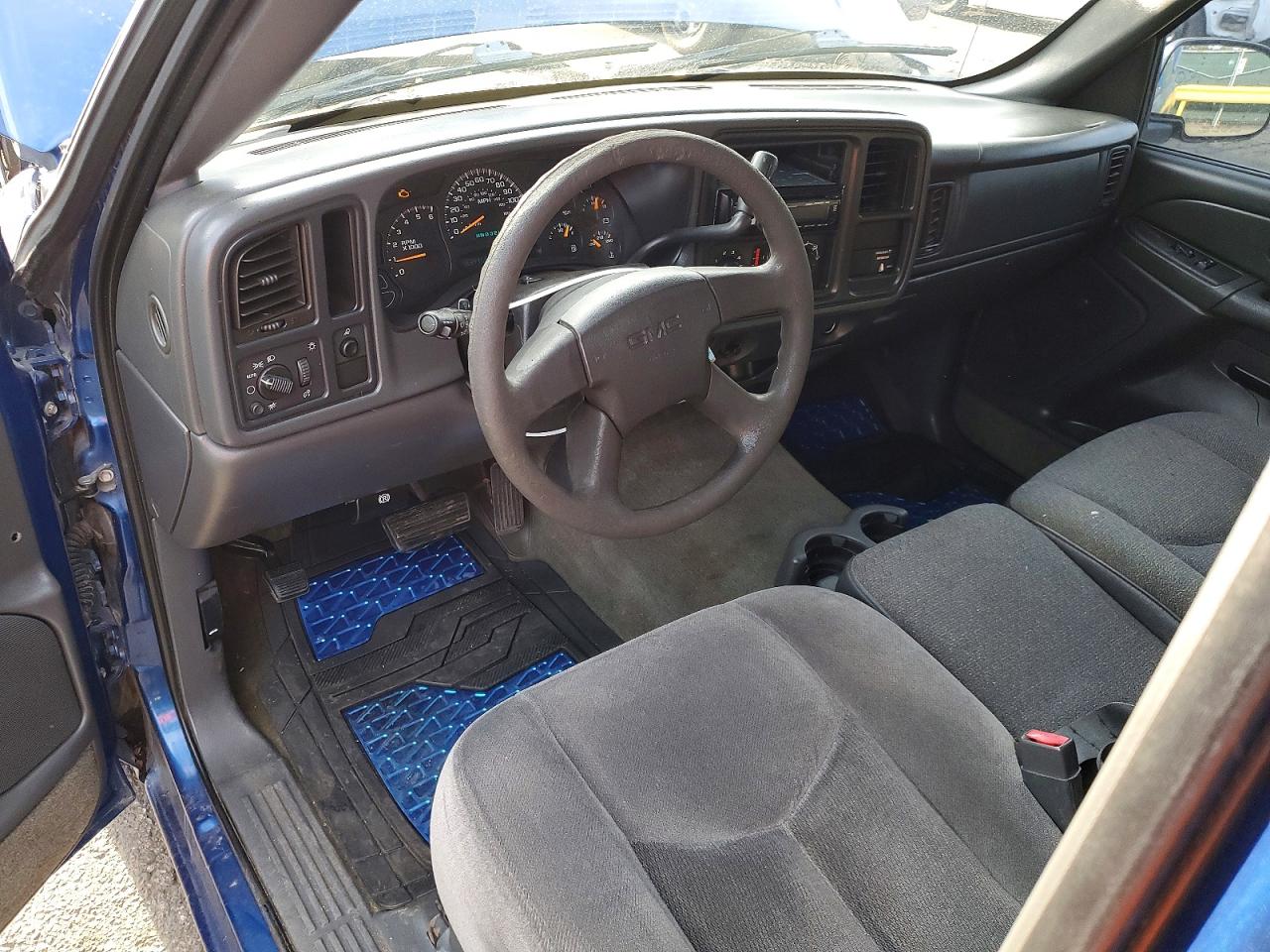2004 Gmc New Sierra C1500 Blue vin: 1GTEC19V34Z222440