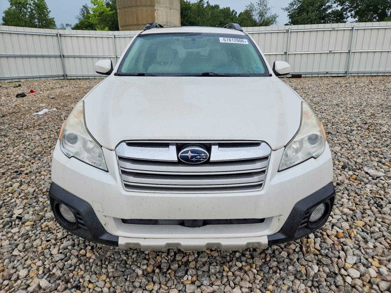 2013 Subaru Outback 2.5i Limited Белый vin: 4S4BRCPC1D3267812