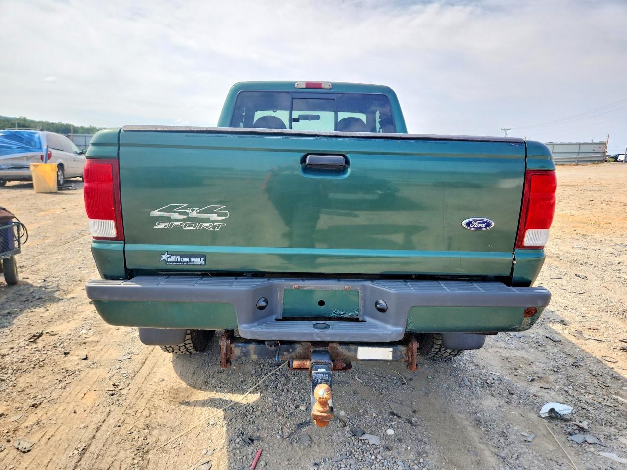 2000 Ford Ranger Super Cab Green vin: 1FTZR15X9YTA20914