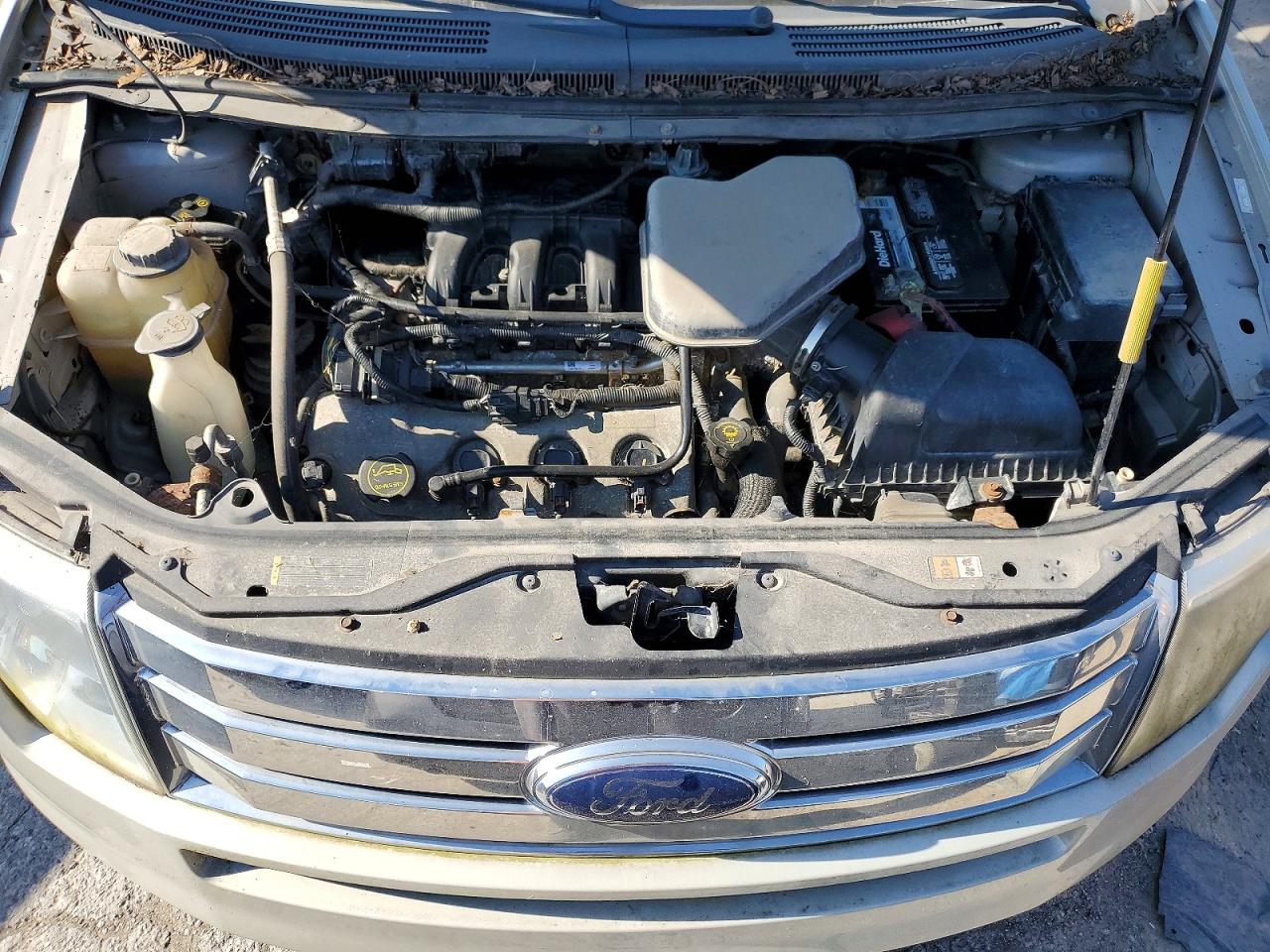 2007 Ford Edge Sel Silver vin: 2FMDK48C17BB46641