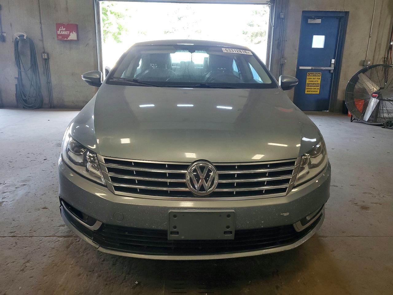 2013 Volkswagen Cc Sport Blue vin: WVWBN7ANXDE508742