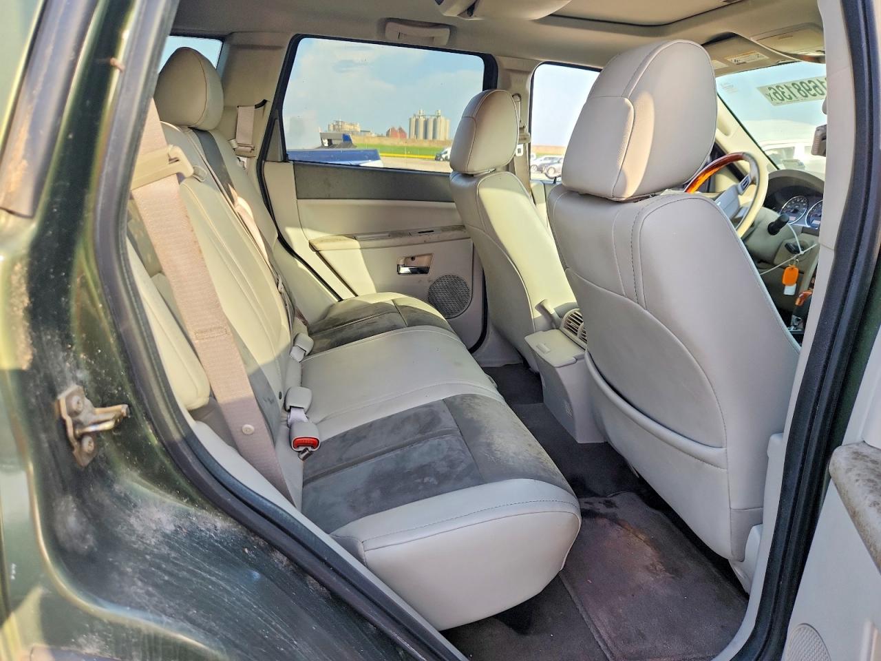 2007 Jeep Grand Cherokee Overland Зеленый vin: 1J8HS68257C653026