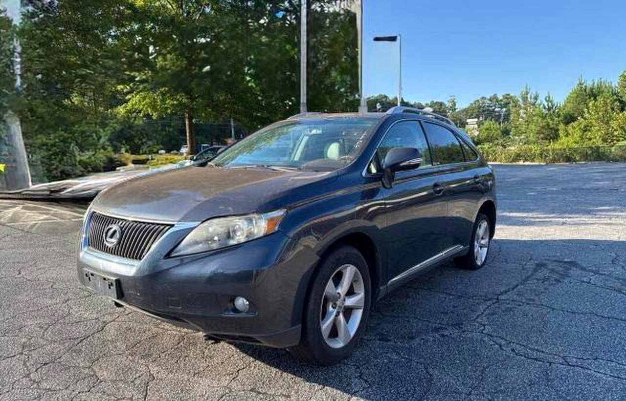 2010 Lexus Rx 350 Серый vin: 2T2BK1BA4AC020690
