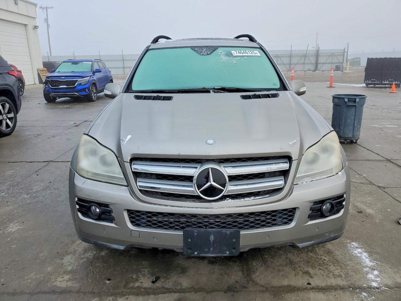 2008 Mercedes-benz Gl 450 4matic Бежевый vin: 4JGBF71E98A363098