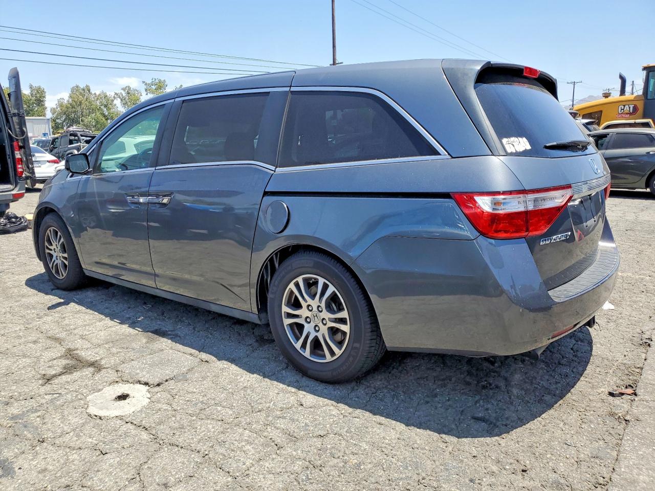 2012 Honda Odyssey Exl Gray vin: 5FNRL5H62CB101566