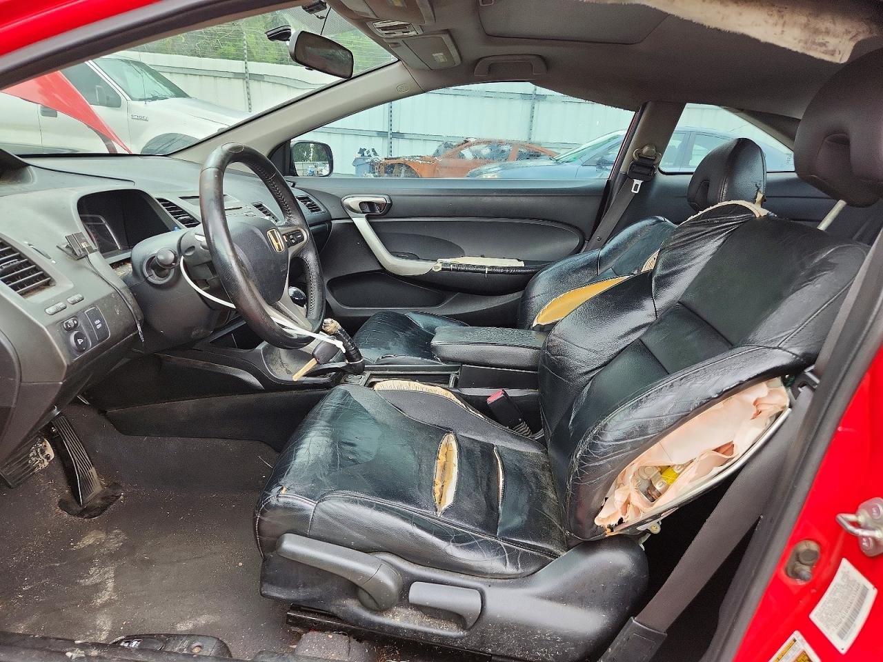 2010 Honda Civic Exl Red vin: 2HGFG1B90AH533469