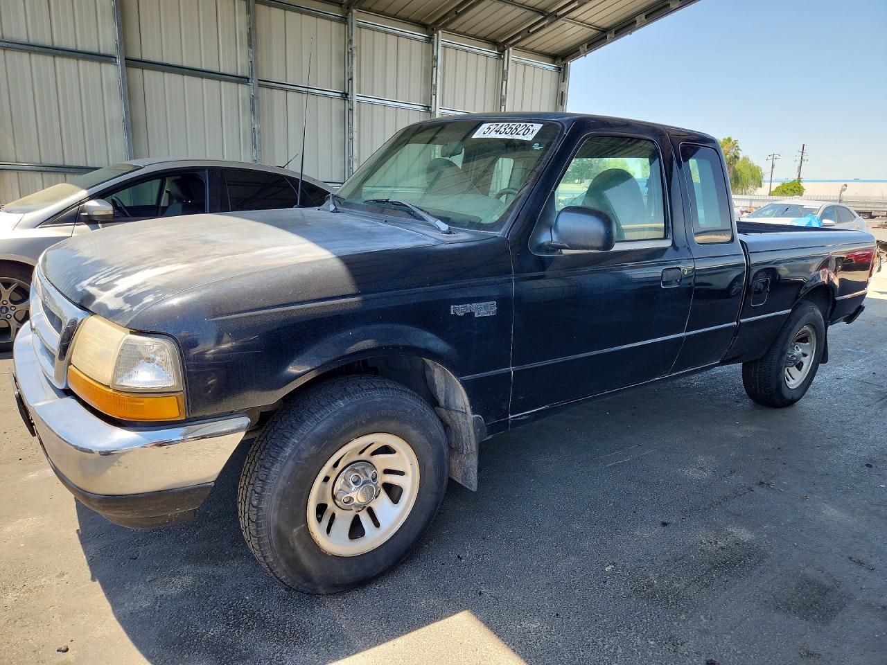 1999 Ford Ranger Super Cab Black vin: 1FTYR14VXXPB89021