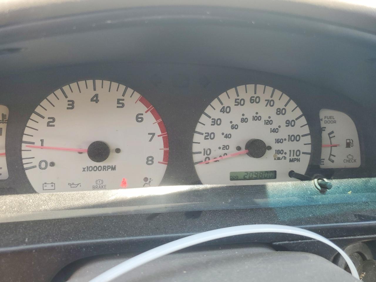 2002 Toyota Tacoma Xtracab Silver vin: 5TEWM72N02Z075171