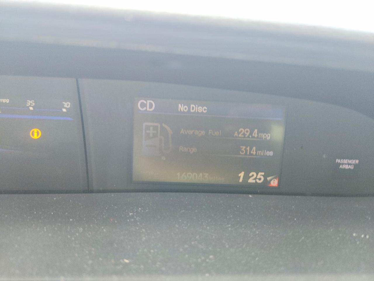 2013 Honda Civic Lx Gray vin: 19XFB2F58DE094595