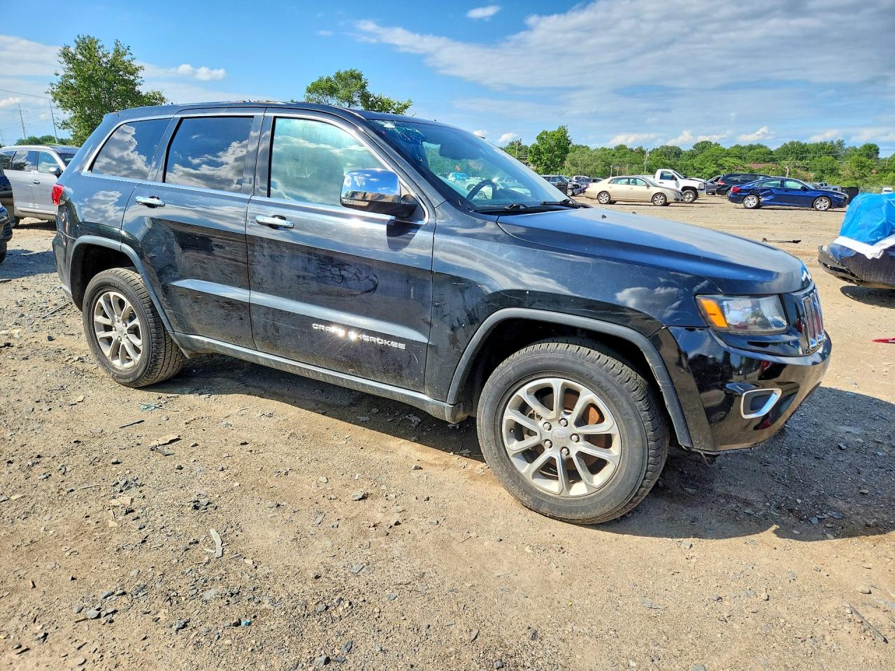 2015 Jeep Grand Cherokee Limited Черный vin: 1C4RJFBG1FC860188