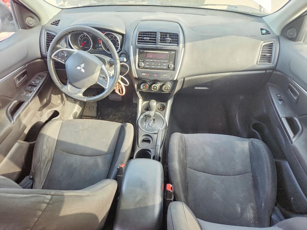 2014 Mitsubishi Outlander Sport Es Silver vin: 4A4AP3AU9EE012461