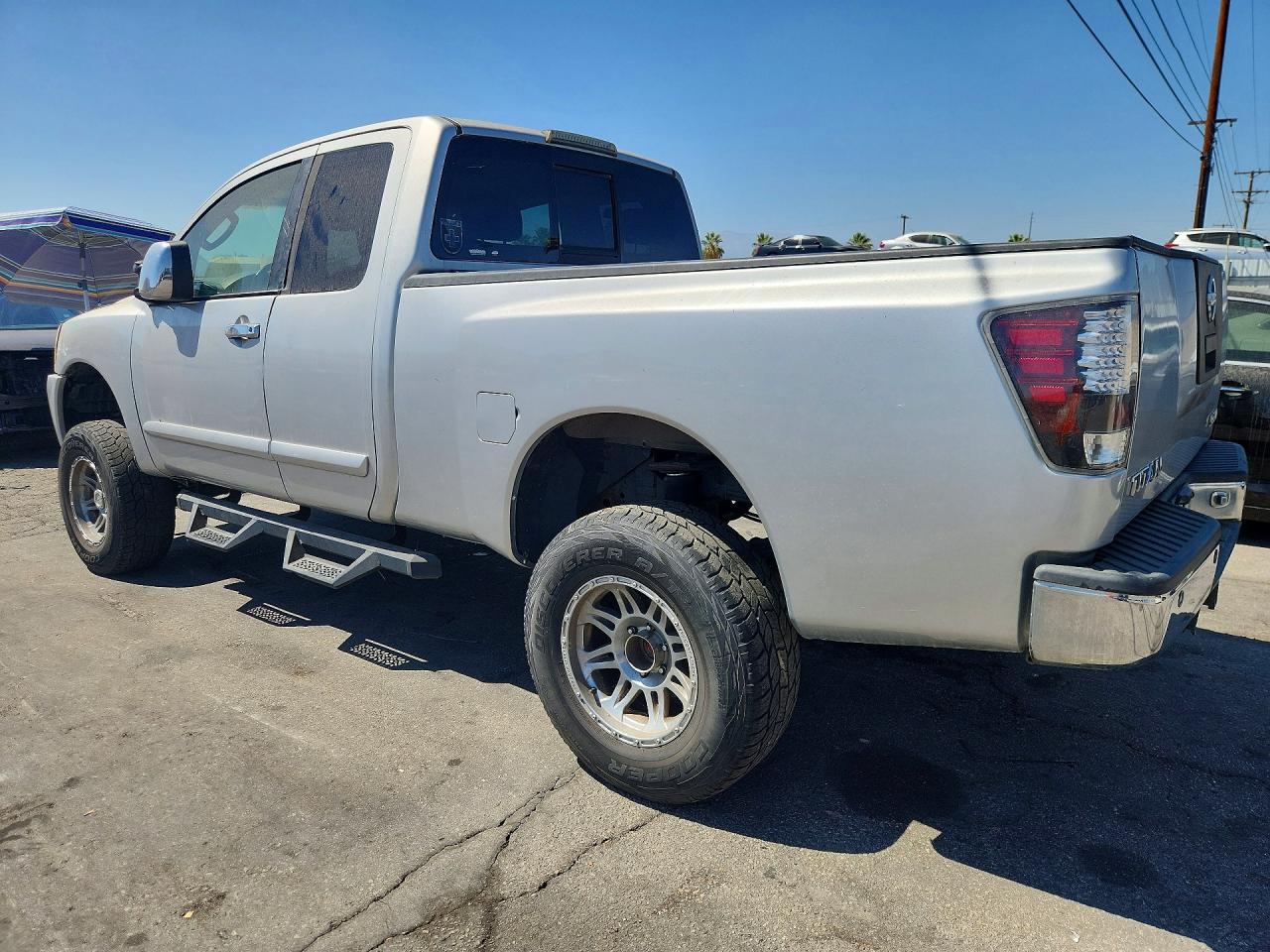 2004 Nissan Titan Xe Silver vin: 1N6AA06A64N526785