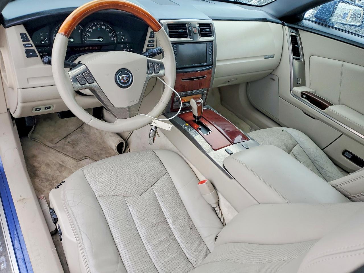 2006 Cadillac Xlr Blue vin: 1G6YV36A665600901