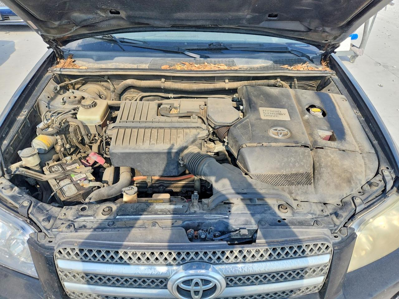 2006 Toyota Highlander Hybrid Black vin: JTEEW21A260021976
