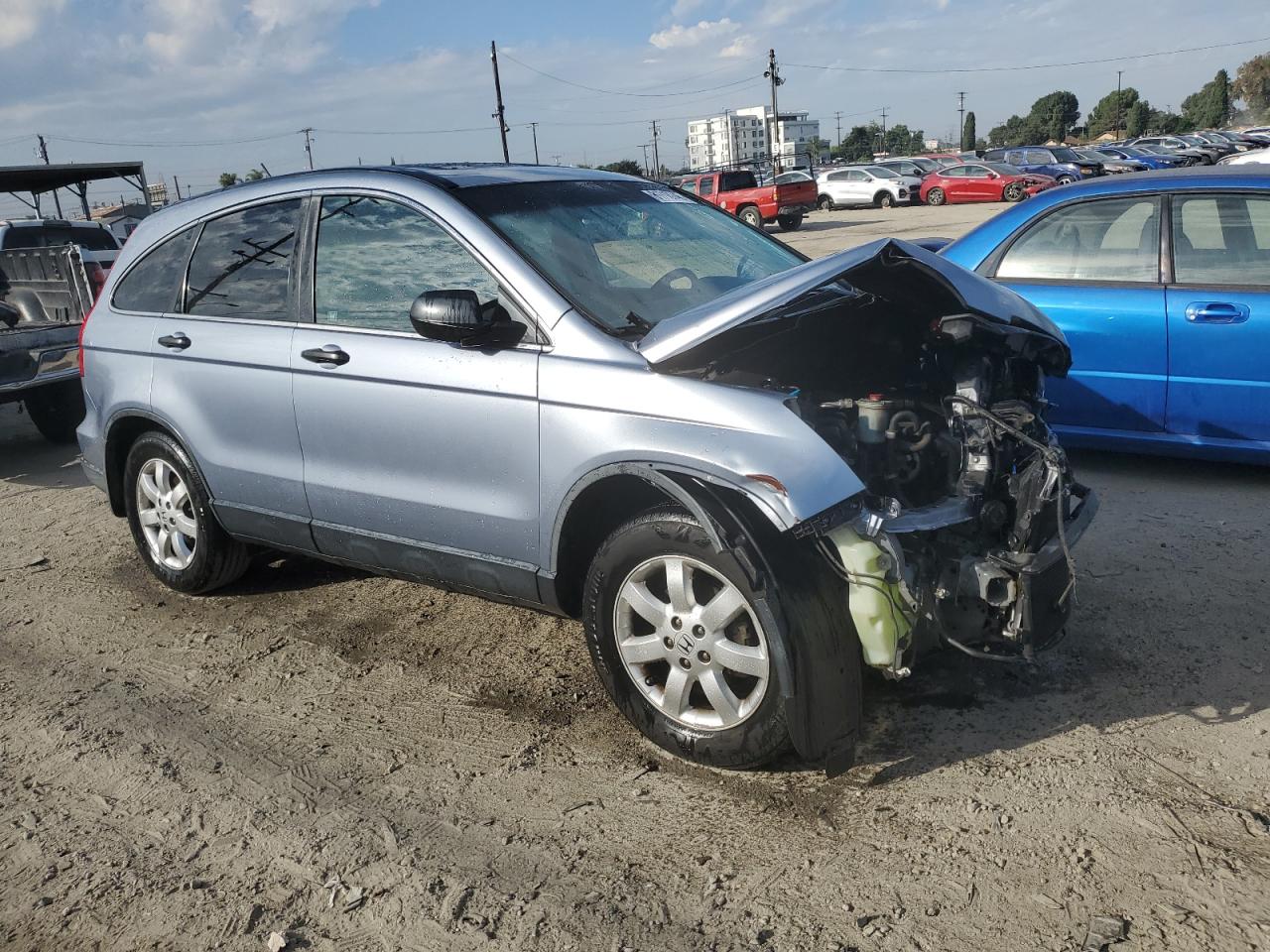 2008 Honda Cr-v Ex Синий vin: JHLRE38558C010739