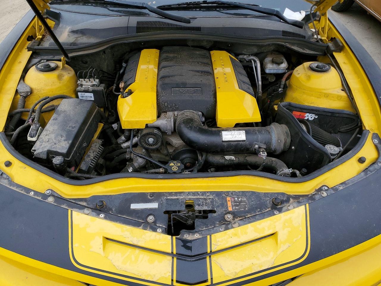 2013 Chevrolet Camaro 2ss Yellow vin: 2G1FT1EW7D9207820