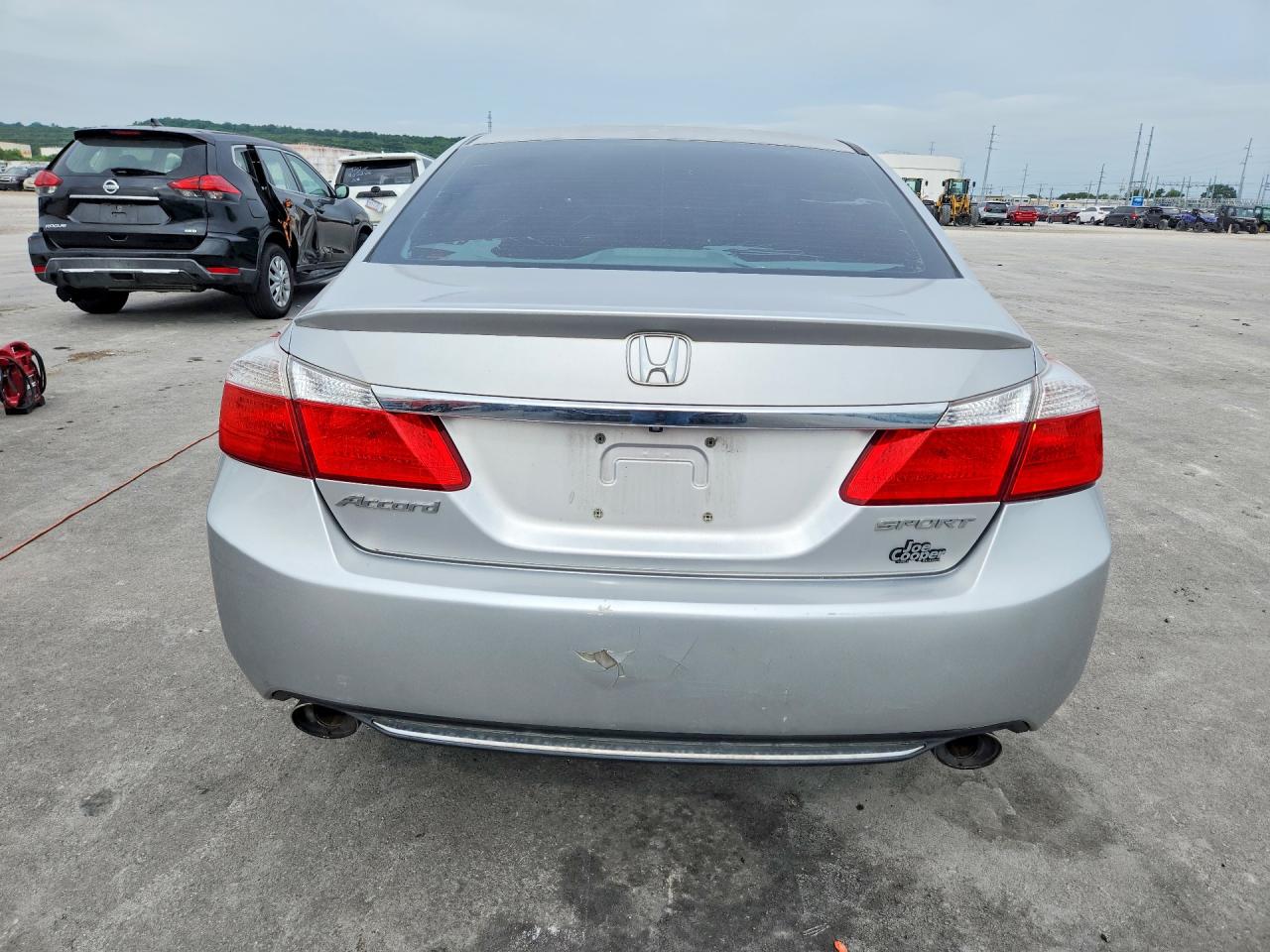 2015 Honda Accord Sport Gray vin: 1HGCR2F51FA129158
