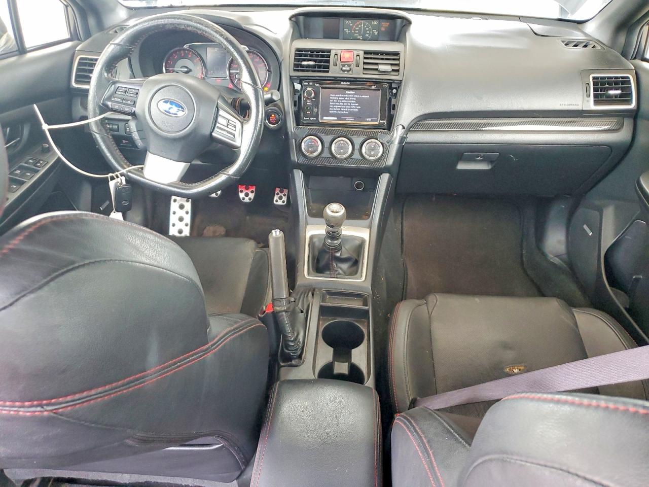 2015 Subaru Wrx Limited Серый vin: JF1VA1J6XF9809057