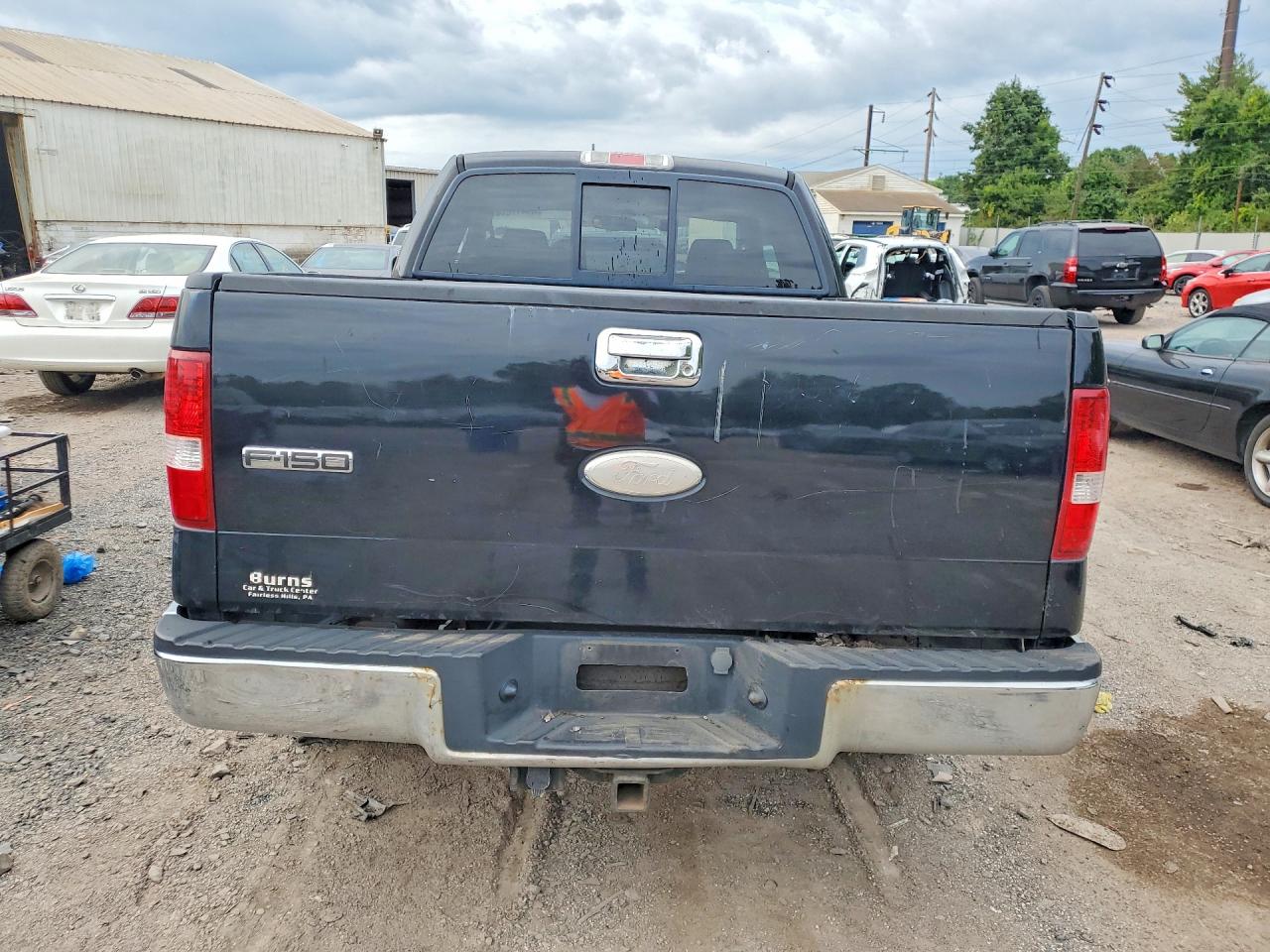 2007 Ford F150 Black vin: 1FTPX14V97FB04922