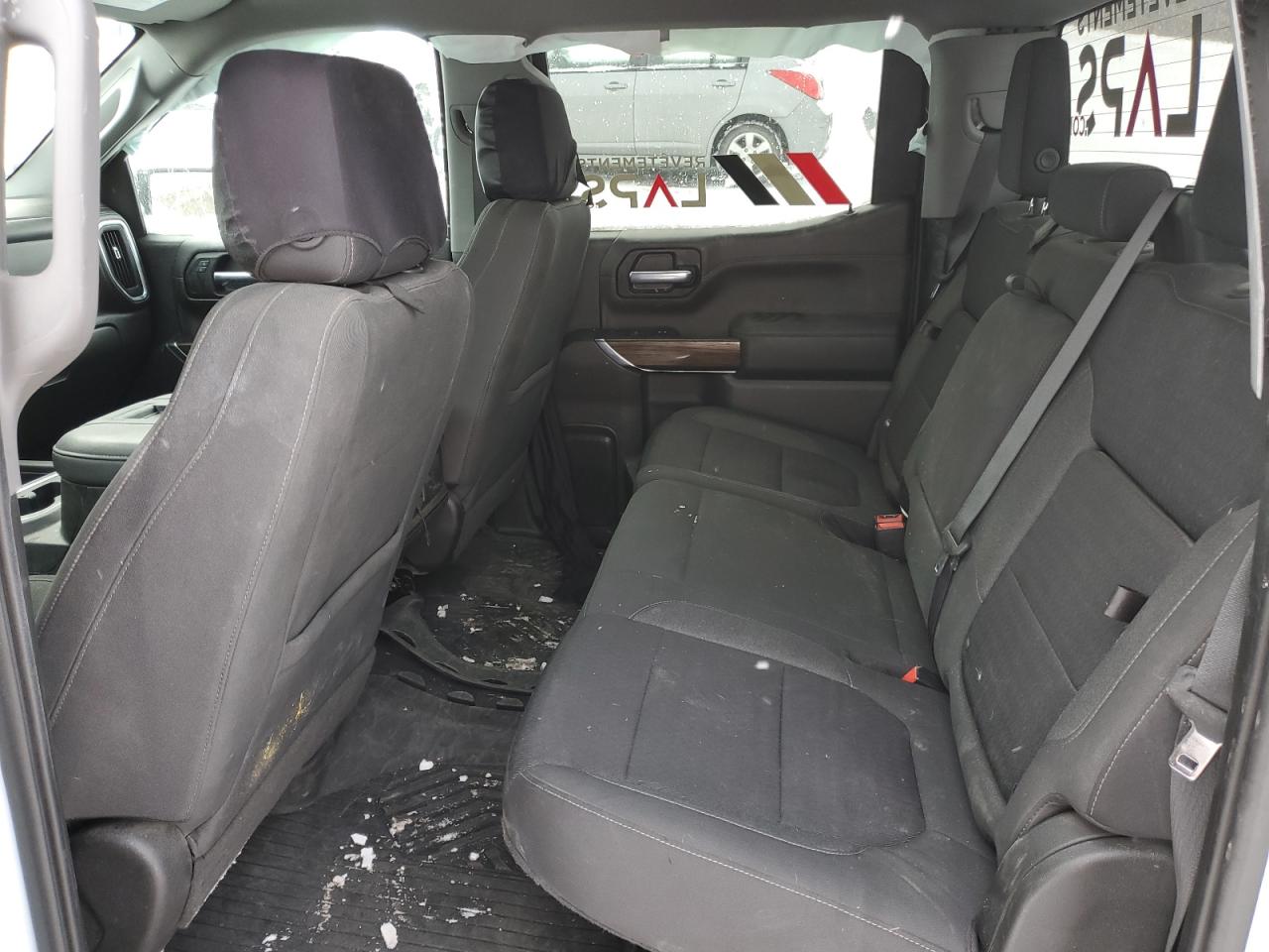 2022 Chevrolet Silverado Ltd K1500 White vin: 3GCUYEET2NG205767