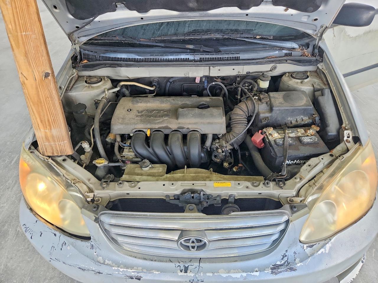 2003 Toyota Corolla Ce Серебряный vin: JTDBR32EX30010712