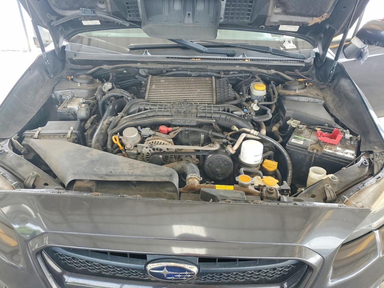 2015 Subaru Wrx Limited Серый vin: JF1VA1J6XF9809057