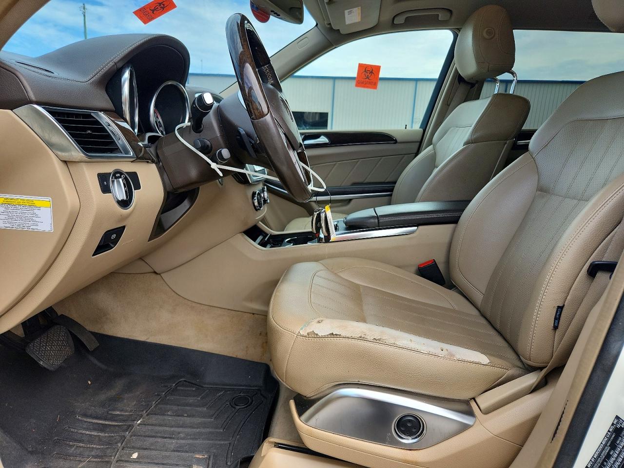 2013 Mercedes-benz Gl 450 4matic White vin: 4JGDF7CE8DA169758