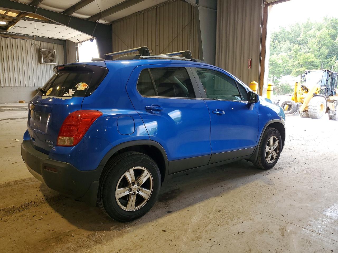 2015 Chevrolet Trax 1lt Blue vin: KL7CJRSB6FB133823