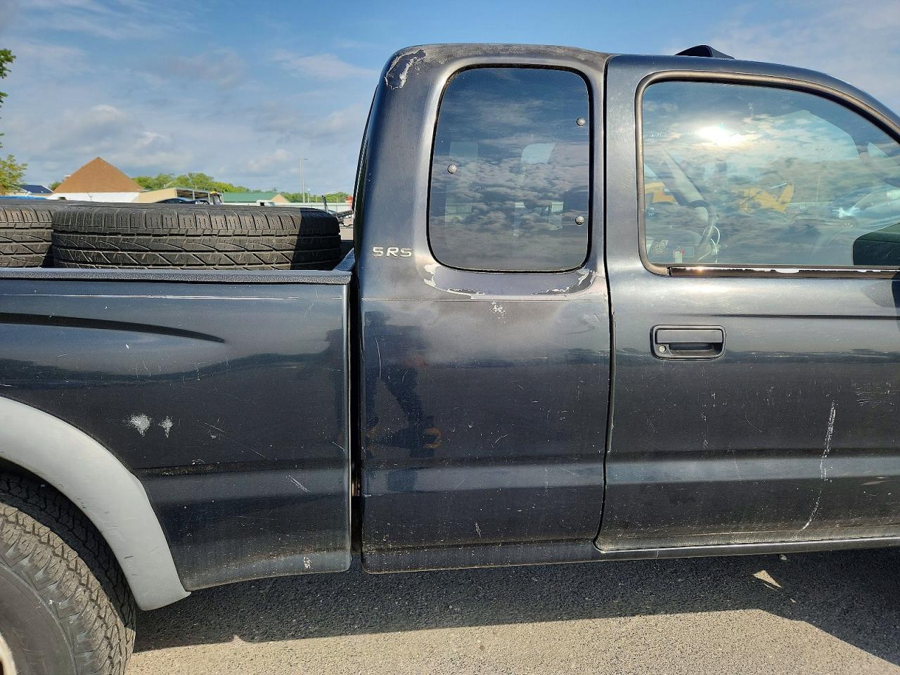 2001 Toyota Tacoma Base Black vin: 5TEWM72N91Z737831