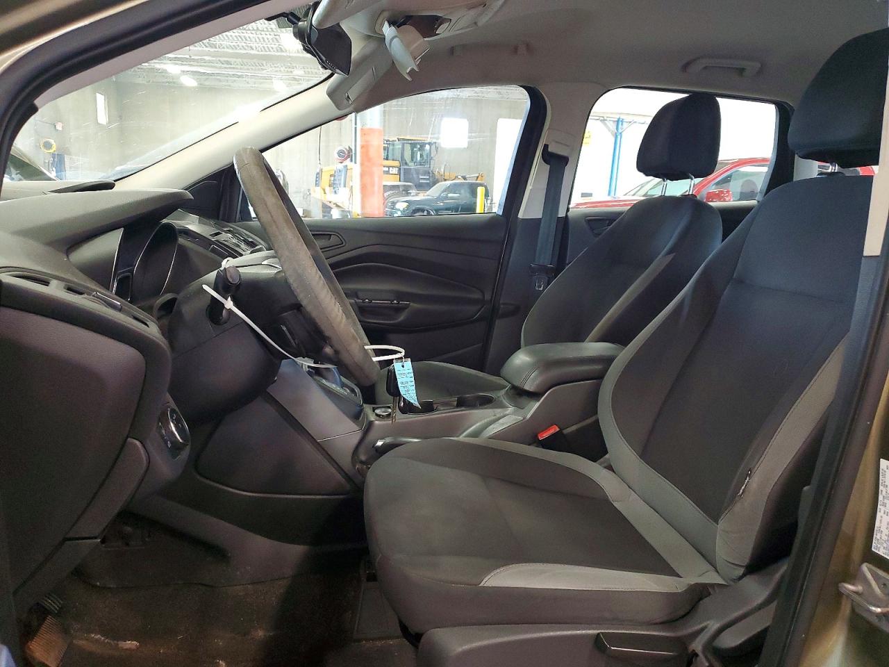 2013 Ford Escape S Green vin: 1FMCU0F79DUD69603