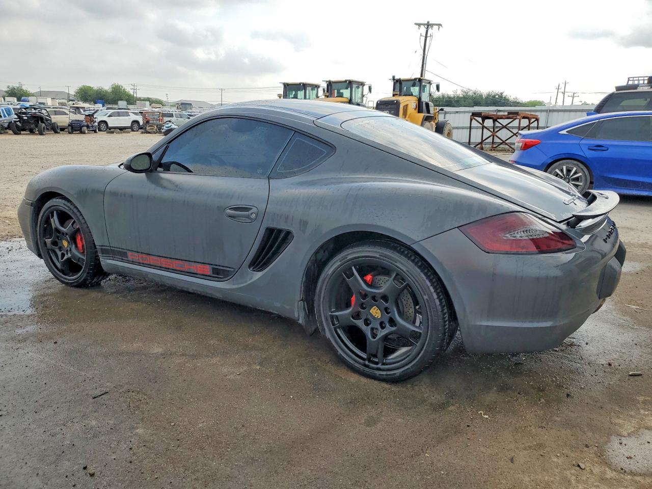 2006 Porsche Cayman S Серый vin: WP0AB29846U785806
