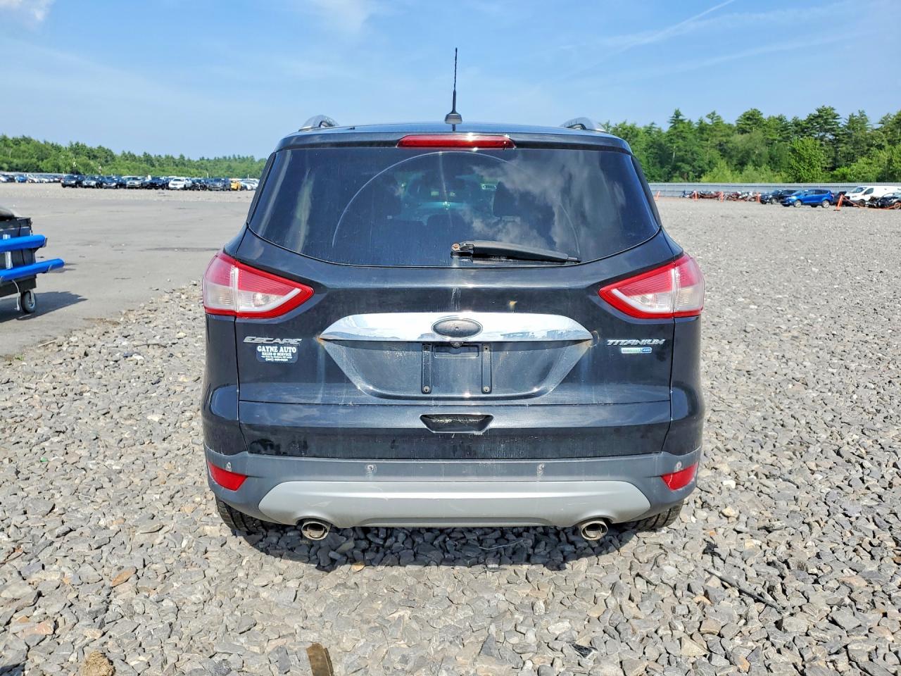 2014 Ford Escape Titanium Black vin: 1FMCU9J98EUC80510