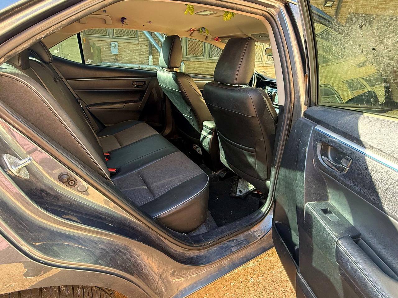 2015 Toyota Corolla S Gray vin: 2T1BURHE3FC415667