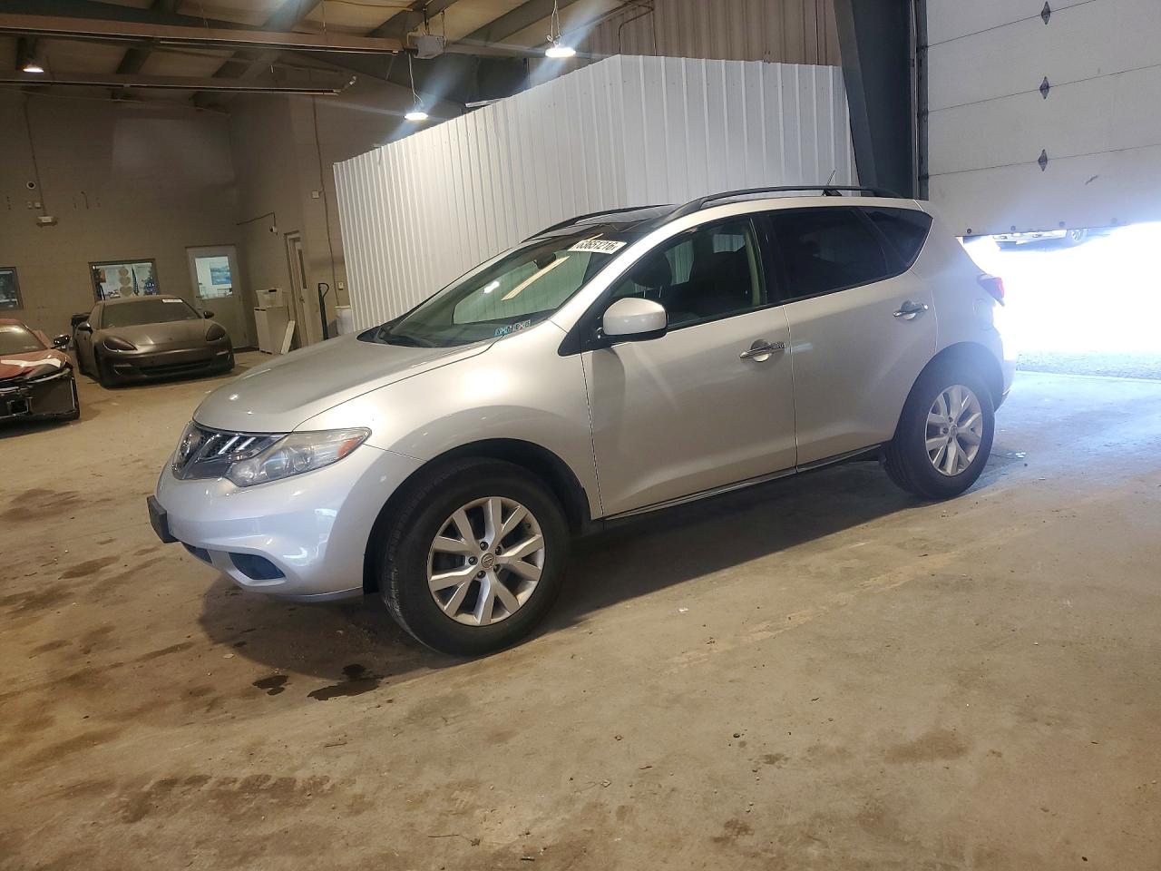 2012 Nissan Murano S Серебряный vin: JN8AZ1MW4CW222870