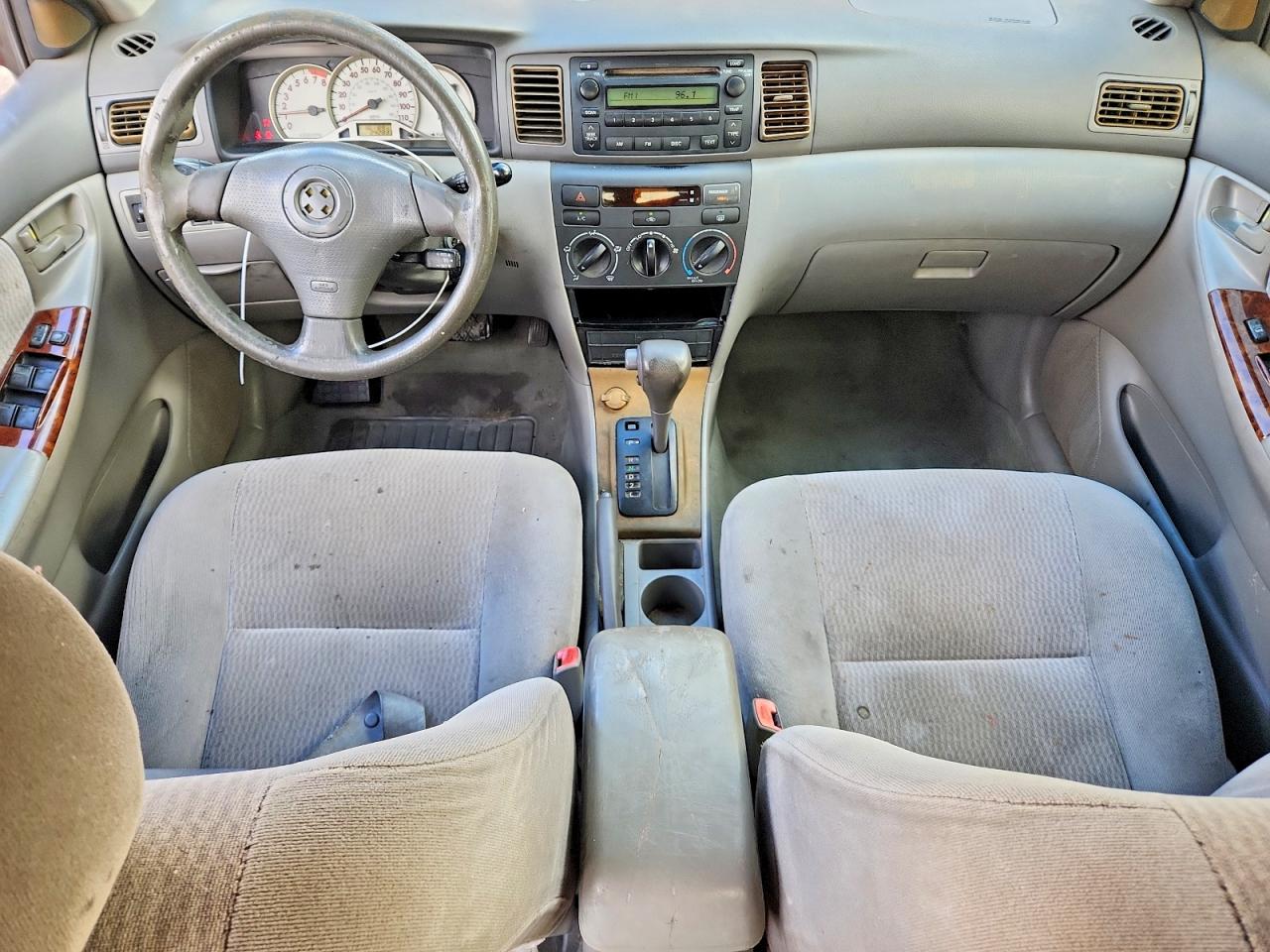 2006 Toyota Corolla Le Red vin: 2T1BR30E76C661115