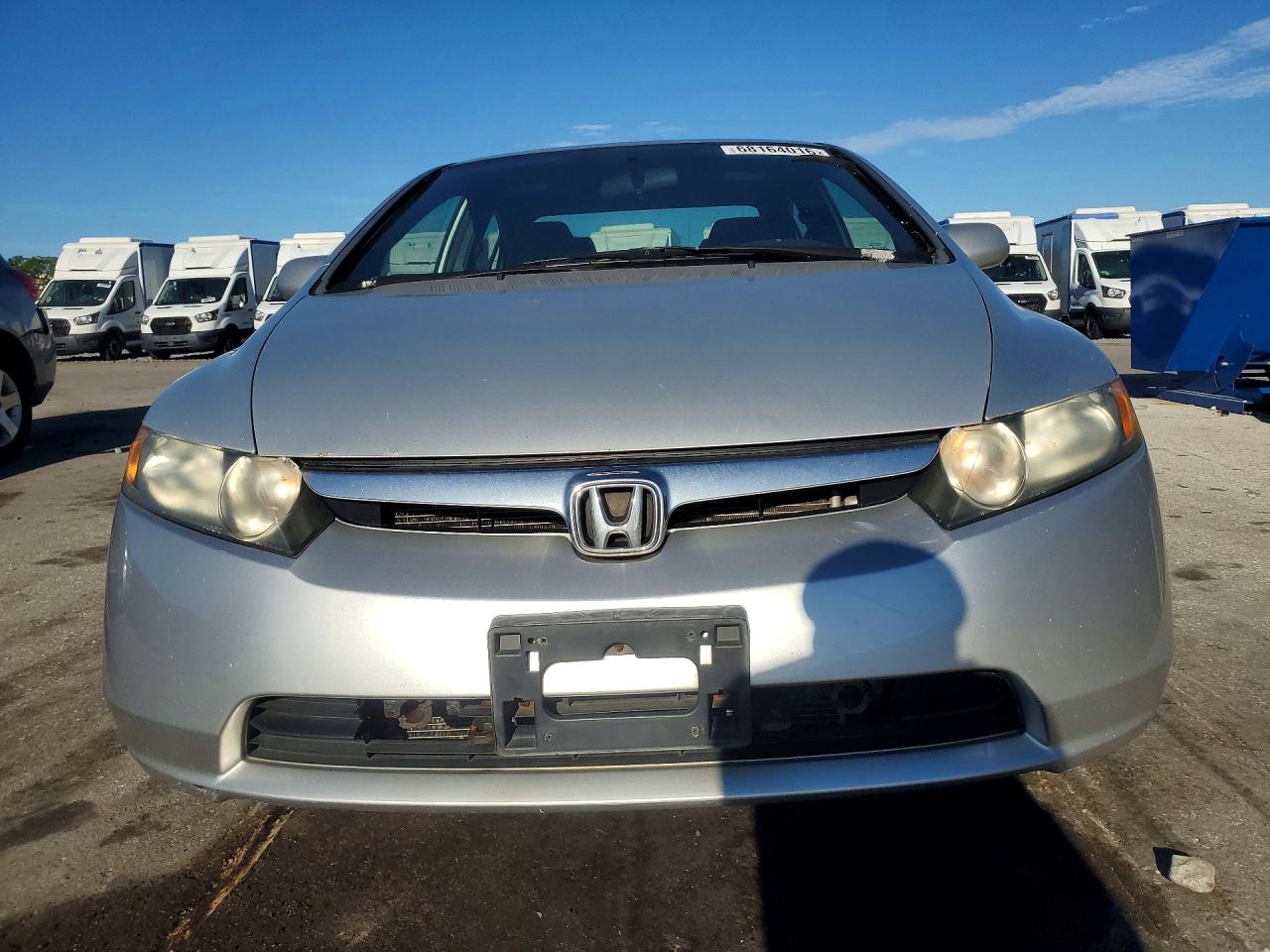 2008 Honda Civic Lx Silver vin: 1HGFA15578L008755
