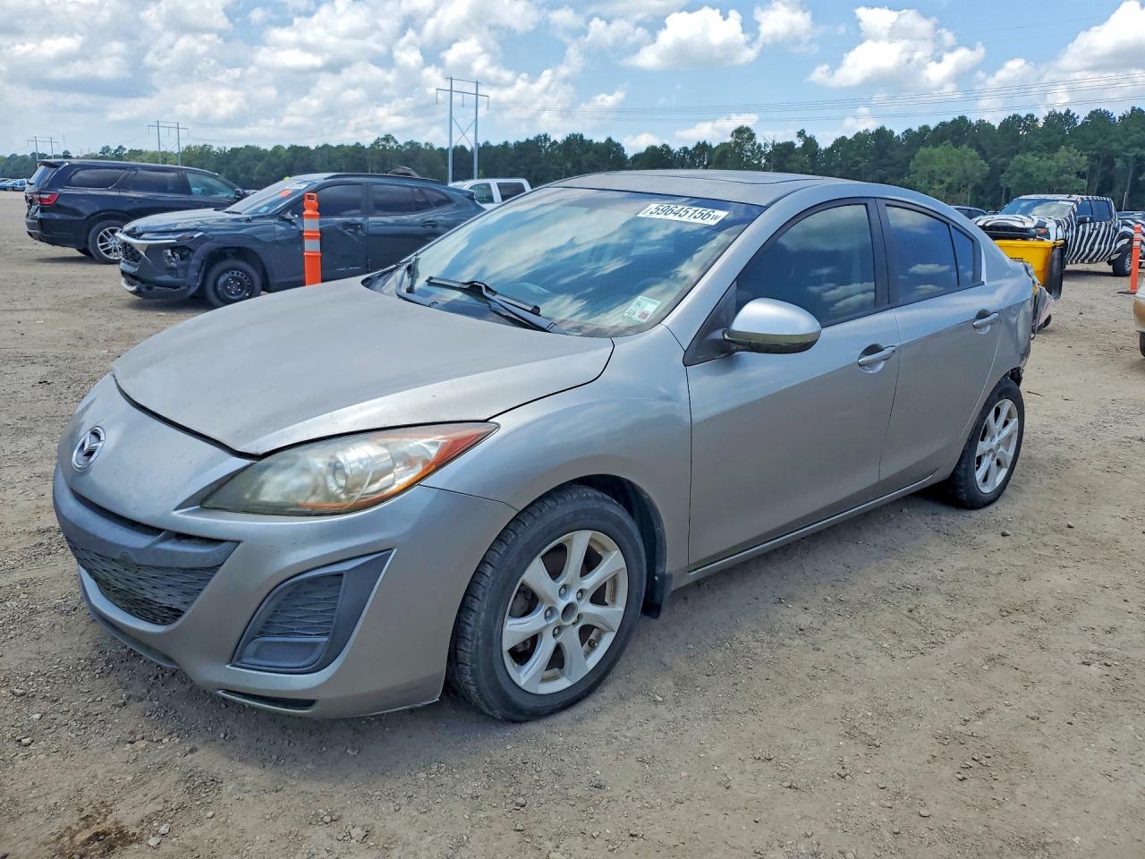 2011 Mazda 3 I Silver vin: JM1BL1VF6B1358168