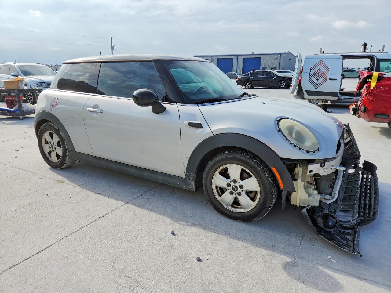 2014 Mini Cooper Silver vin: WMWXM5C58ET933011