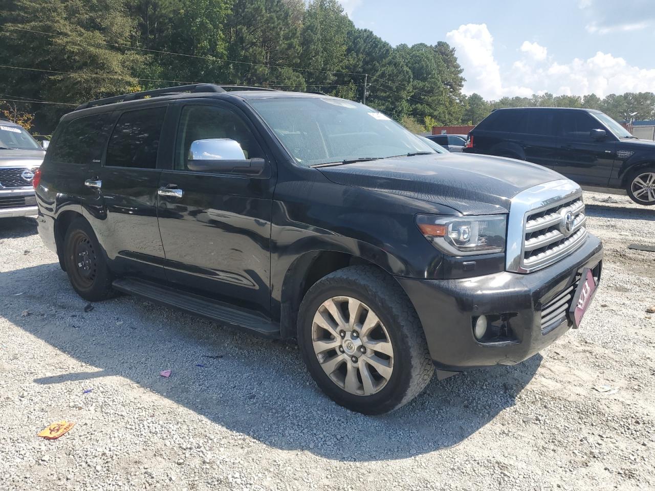 2011 Toyota Sequoia Platinum Black vin: 5TDDW5G13BS042898