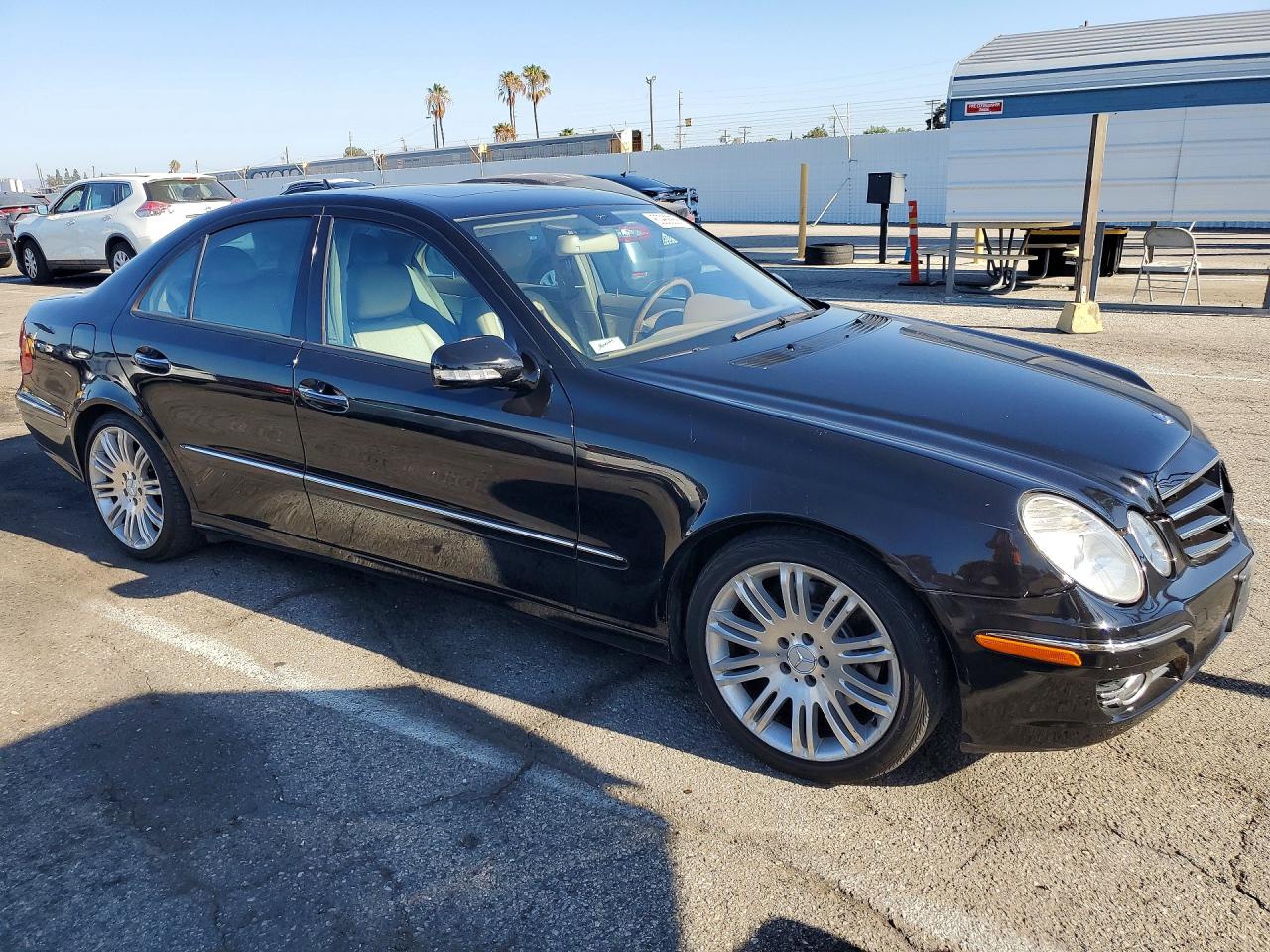 2007 Mercedes-benz E 350 Black vin: WDBUF56X67B001085