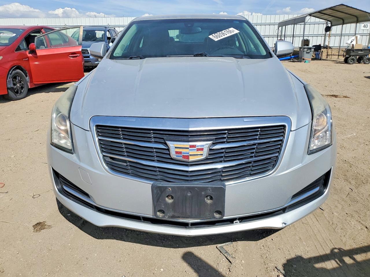 2016 Cadillac Ats Silver vin: 1G6AA5RX7G0193341
