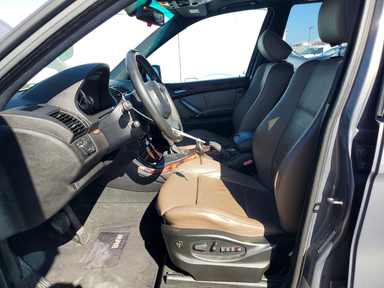 2006 Bmw X5 3.0i Gray vin: 5UXFA135X6LY19463