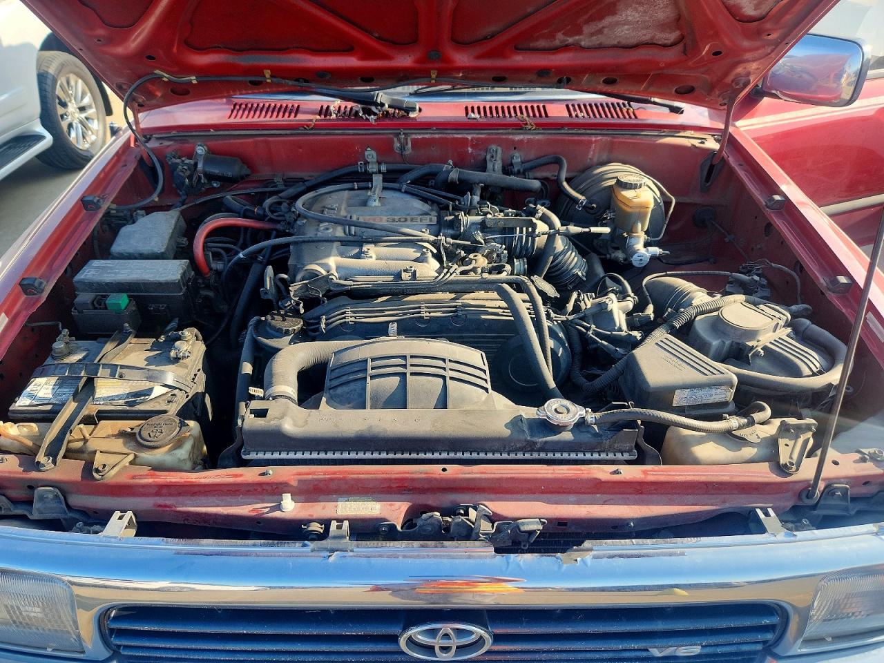 1995 Toyota 4runner Vn29 Sr5 Red vin: JT3VN29V0S0070199
