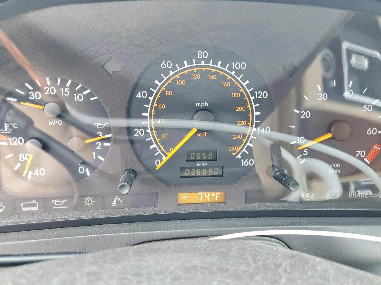 1994 Mercedes-benz Sl 320 Зеленый vin: WDBFA63E2RF103883