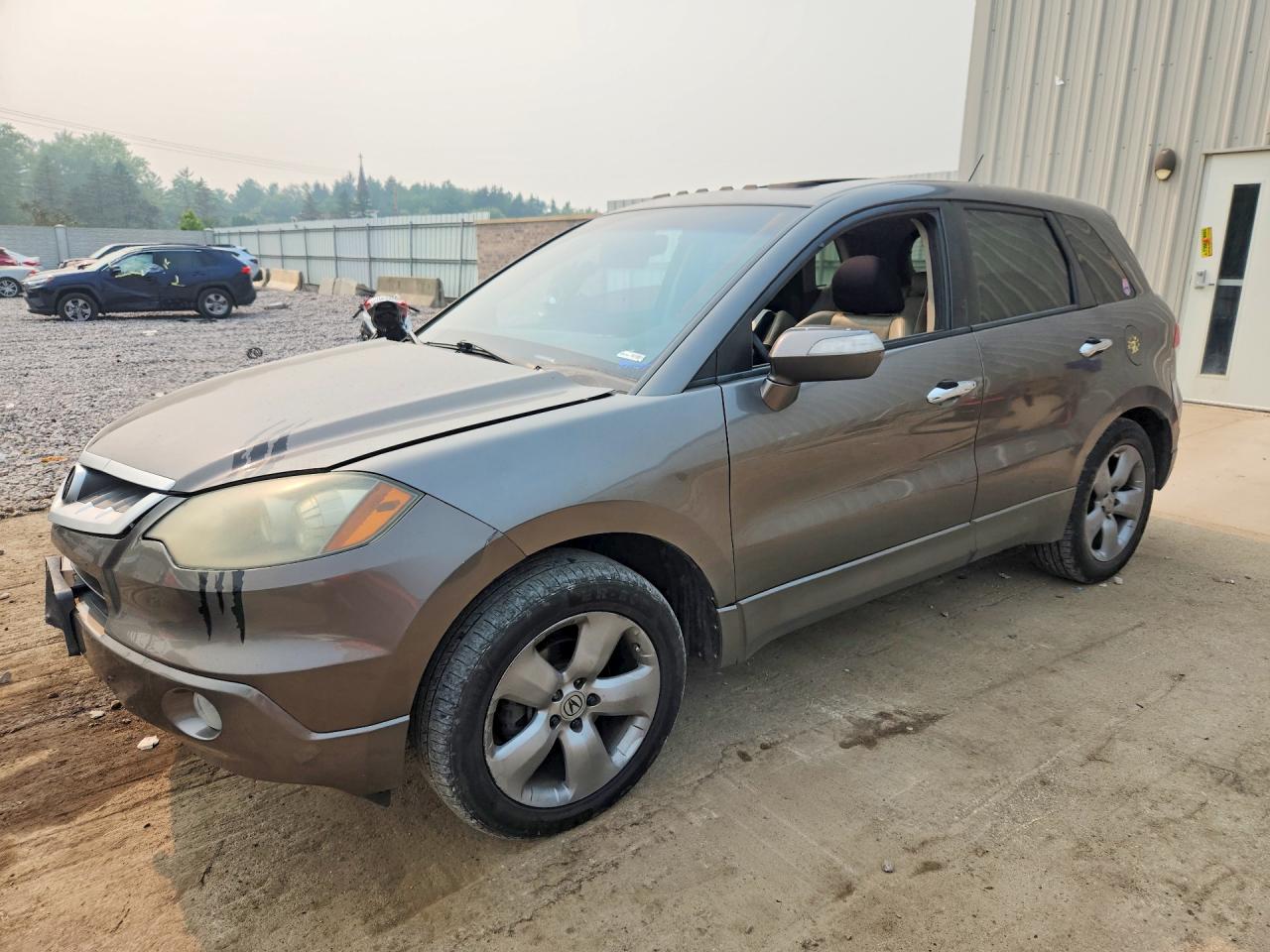 2007 Acura Rdx Technology Gray vin: 5J8TB18507A016489